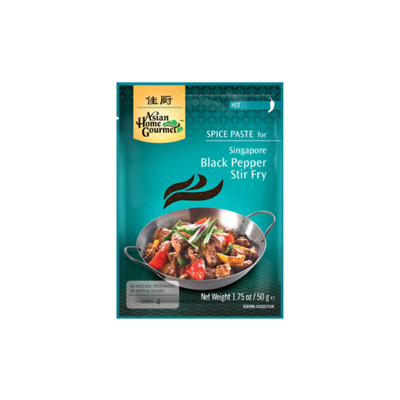 AHG Singapurská Stir-Fry pasta s čiernym korením 50 g