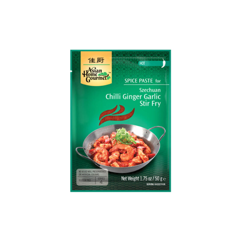 AHG Sečuánska pasta s príchuťou chilli, zázvoru a cesnaku 50 g