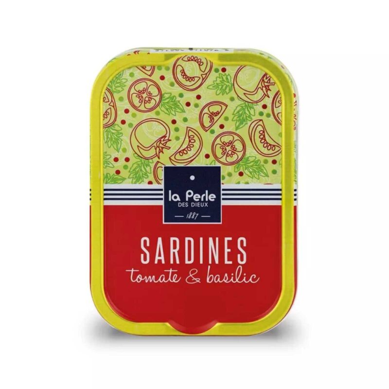 Sardinky s paradajkami a bazalkou