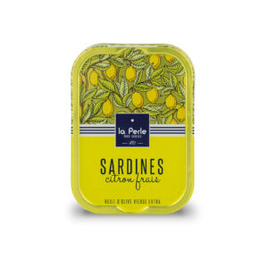 LA PERLE DES DIEUX Sardinky s olivovým olejom a čerstvým citrónom 115 g