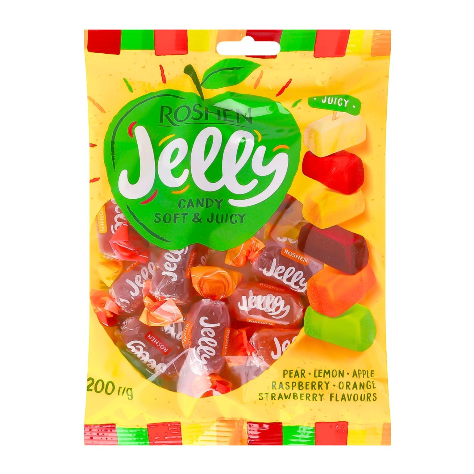 Roshen Cukríky Jelly: Ovocné Maškrty bez Želatíny - Krajina