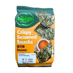 morské riasy snack sezam Bibigo