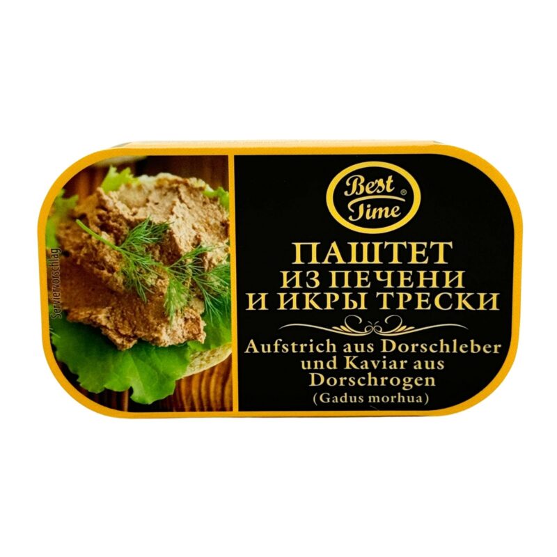 Paštéta z tresčej pečene a ikry 120 g