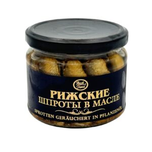 Šproty Rizhskiye v rastlinnom oleji 250 g