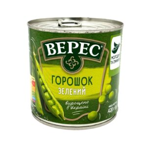 Konzervovaný zelený hrášok VERES