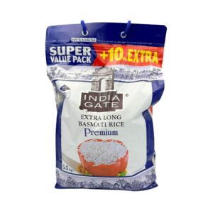 INDIA GATE extra dlhá Basmati ryža 5,5 kg