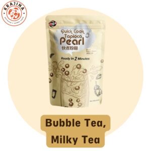 Bubble Tea, Milky Tea, Tapioca Pearls