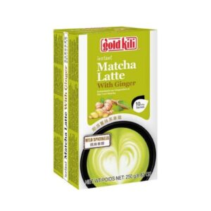 Matcha latte so zázvorom Gold Kili