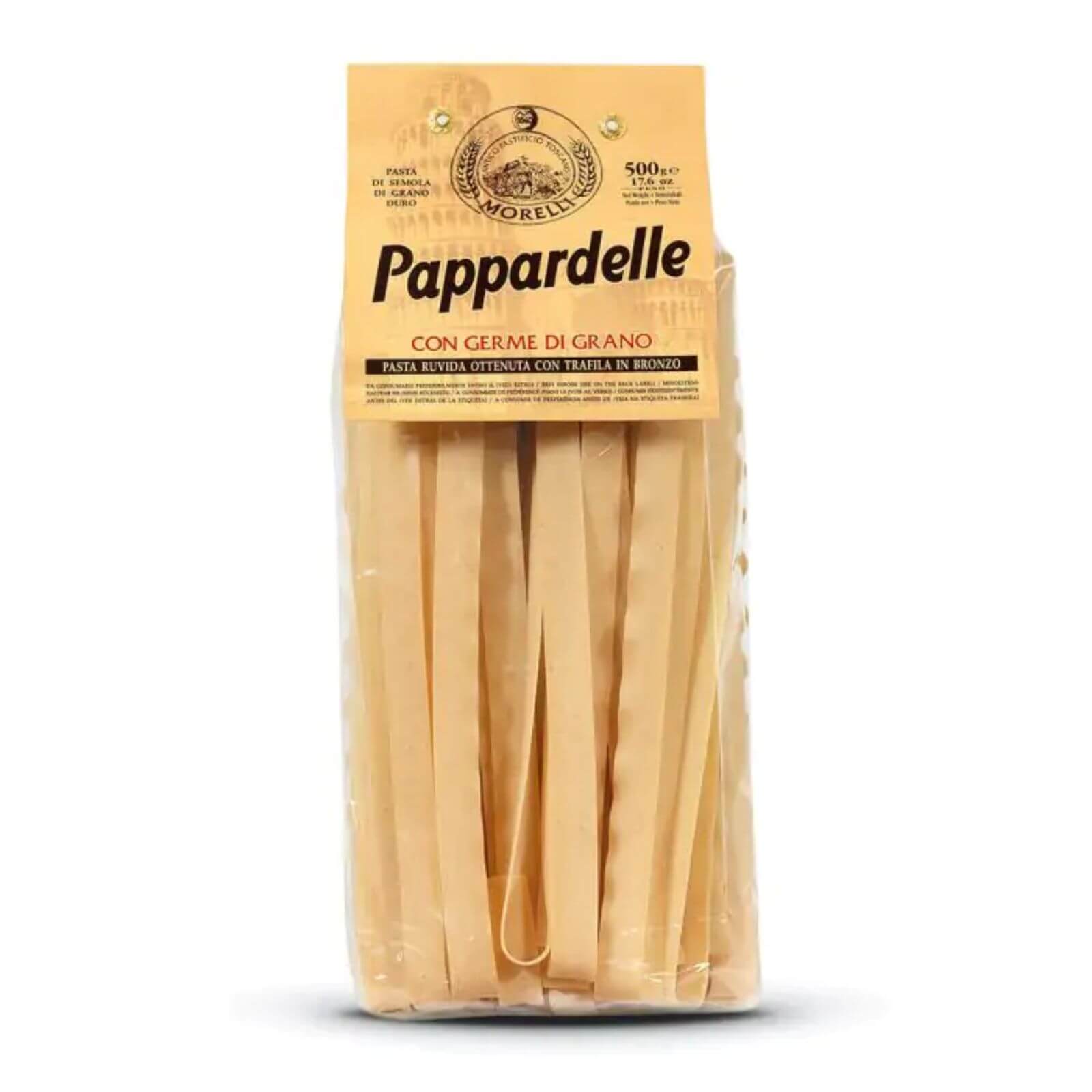 Cestoviny Pappardelle Morelli Pappardelle Morelli s klíčkami balenie