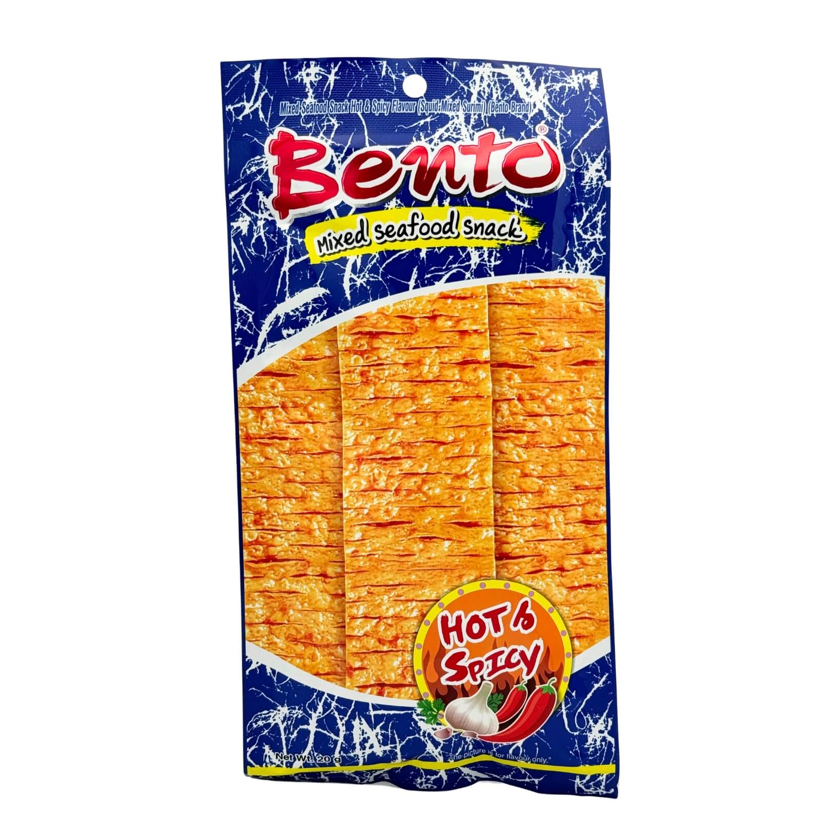 BENTO pálivý snack BENTO snack pálivá pikantná 20 g