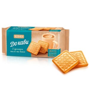 Roshen sušienky ku káve s maslom a vanilkou