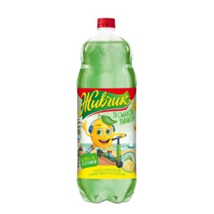 Fľaša nápoja Žyvčik Citrón 1 l