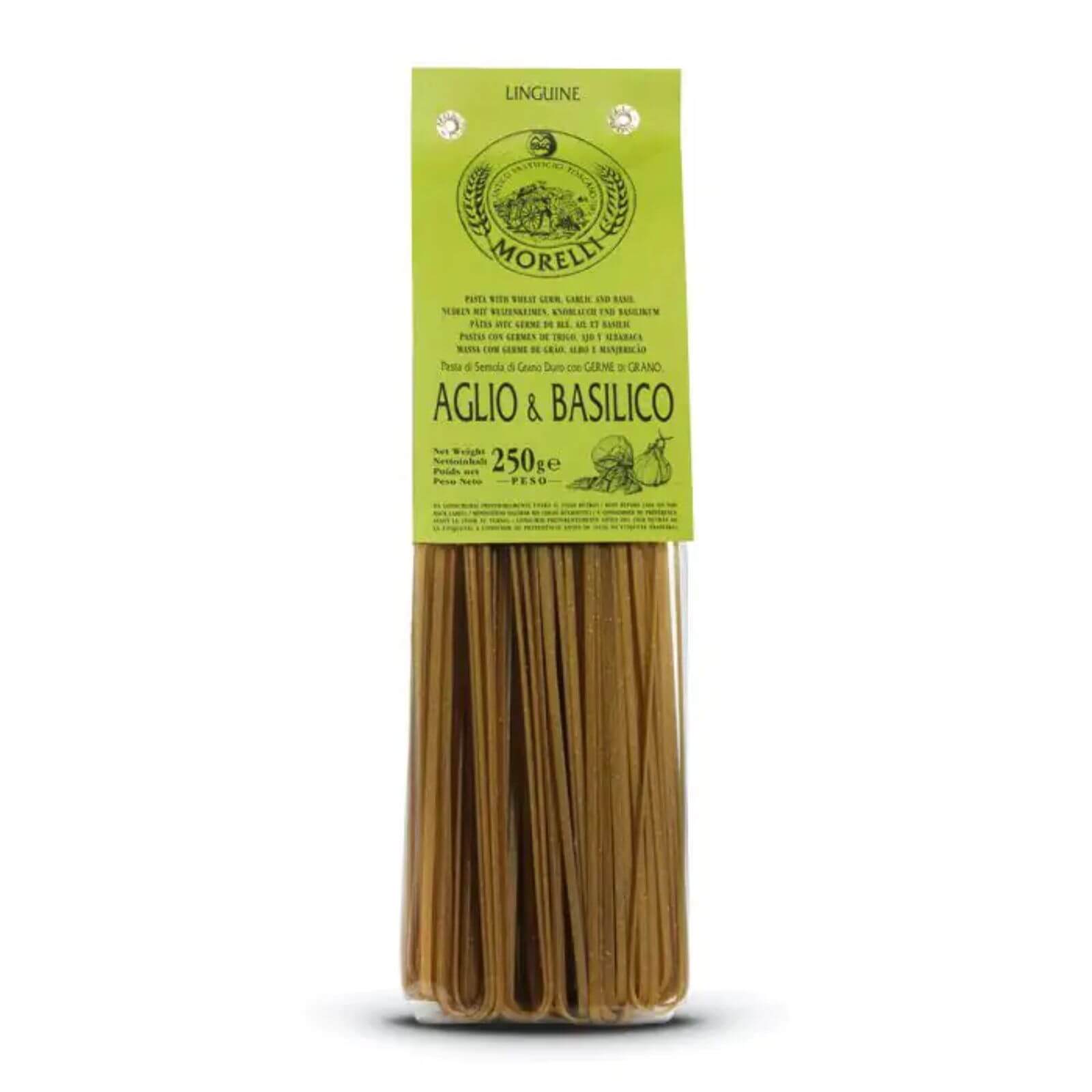 Linguine s cesnakom a bazalkou Linguine s cesnakom a bazalkou Morelli