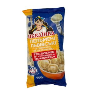 Pelmeni UKRAJINKA s bravčovým a hovädzím
