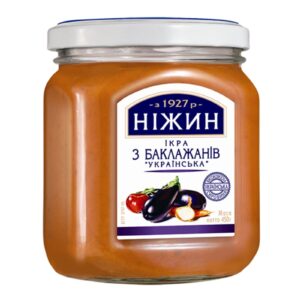 Baklažánové pyré Nizhyn ukrajinské