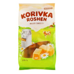 Mliečne cukríky Roshen Korivka balenie