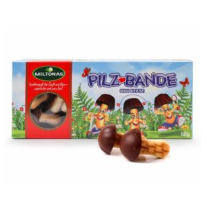 Mini sušienky v tvare hríbikov