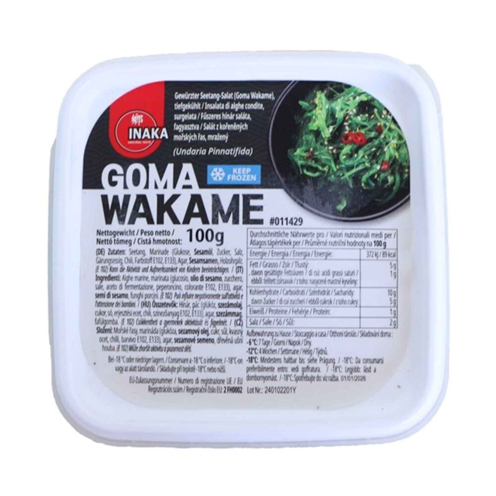 Tye Inaka INAKA Riasový Šalát Goma Wakame 100 g – zdravá voľba - Krajina