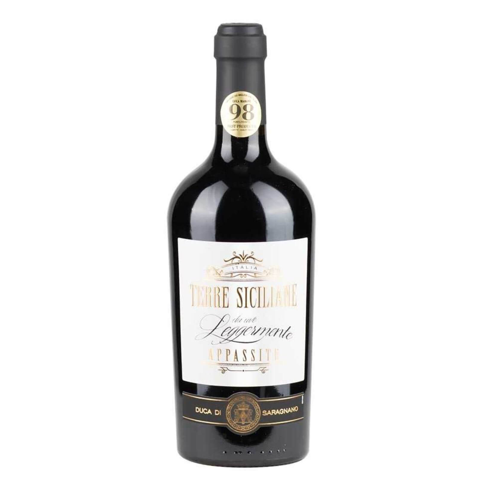 Terre Siciliane Appassite Terre Siciliane Leggermente Appassite víno