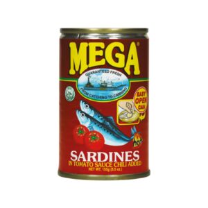 MEGA sardinky v paradajkovej omáčke s chilli