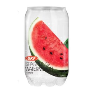 OKF melónový perlivý nápoj plechovka