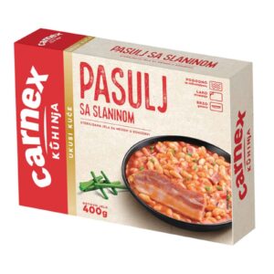 fazuľa so slaninou Carnex hotové jedlo