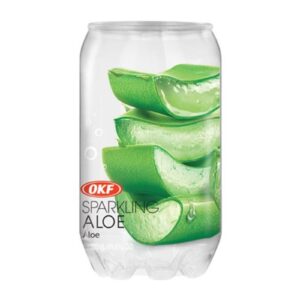 OKF Sparkling Aloe sýtený aloe vera nápoj 350 ml