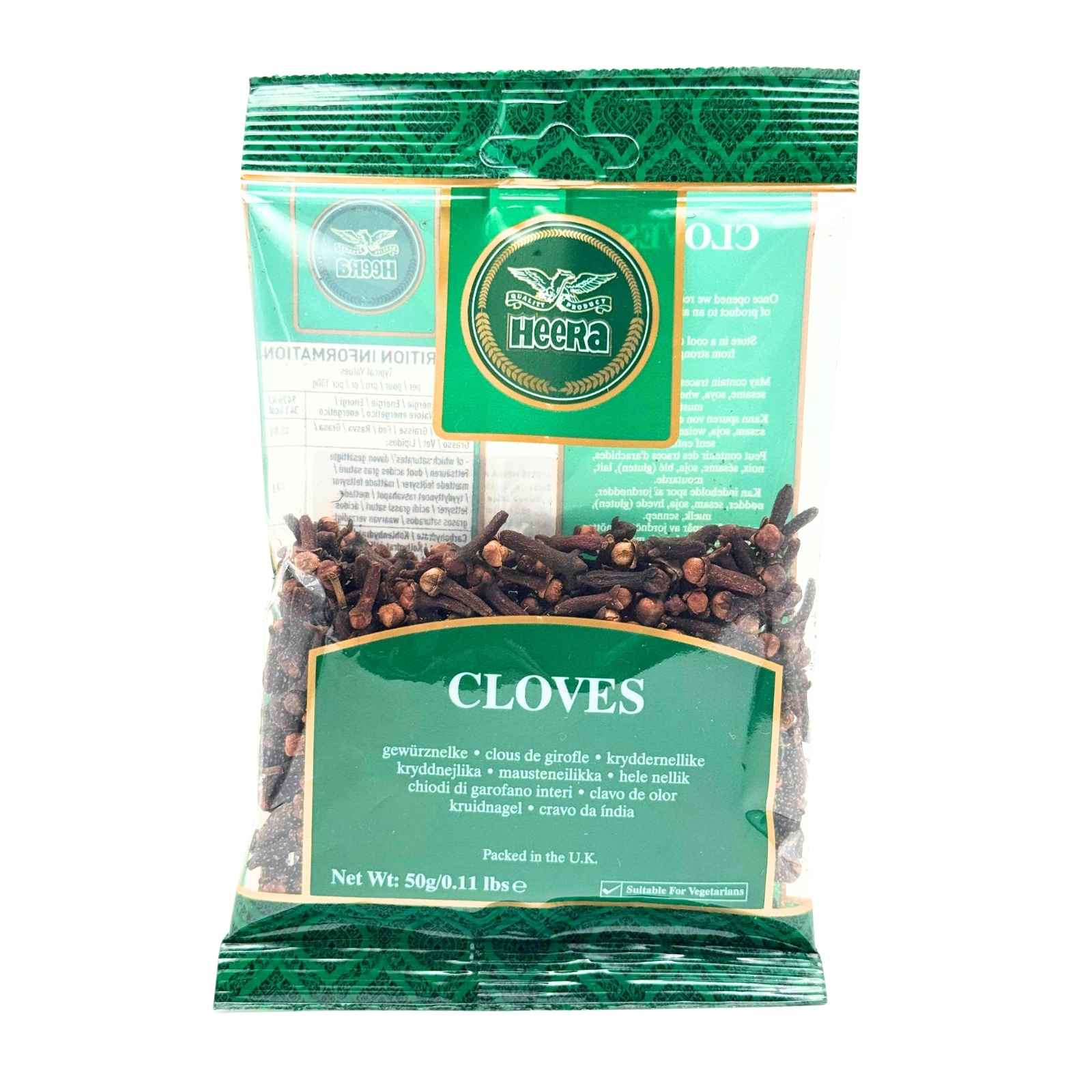 HEERA Klinčeky celé HEERA Celé klinčeky 50 g