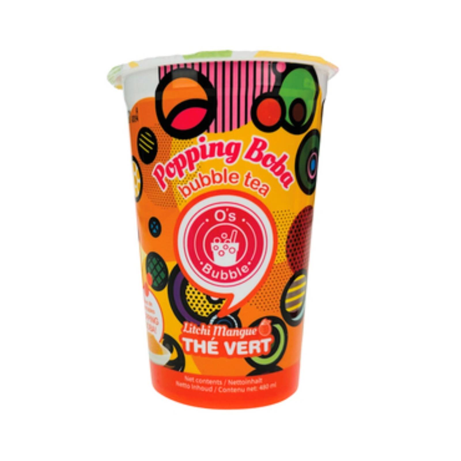 OS BUBBLE Liči OS BUBBLE Instantný Bubble Tea Liči 480 ml