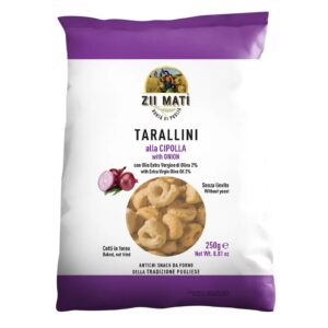 ZII MATI Tarallini cibuľové 250 g