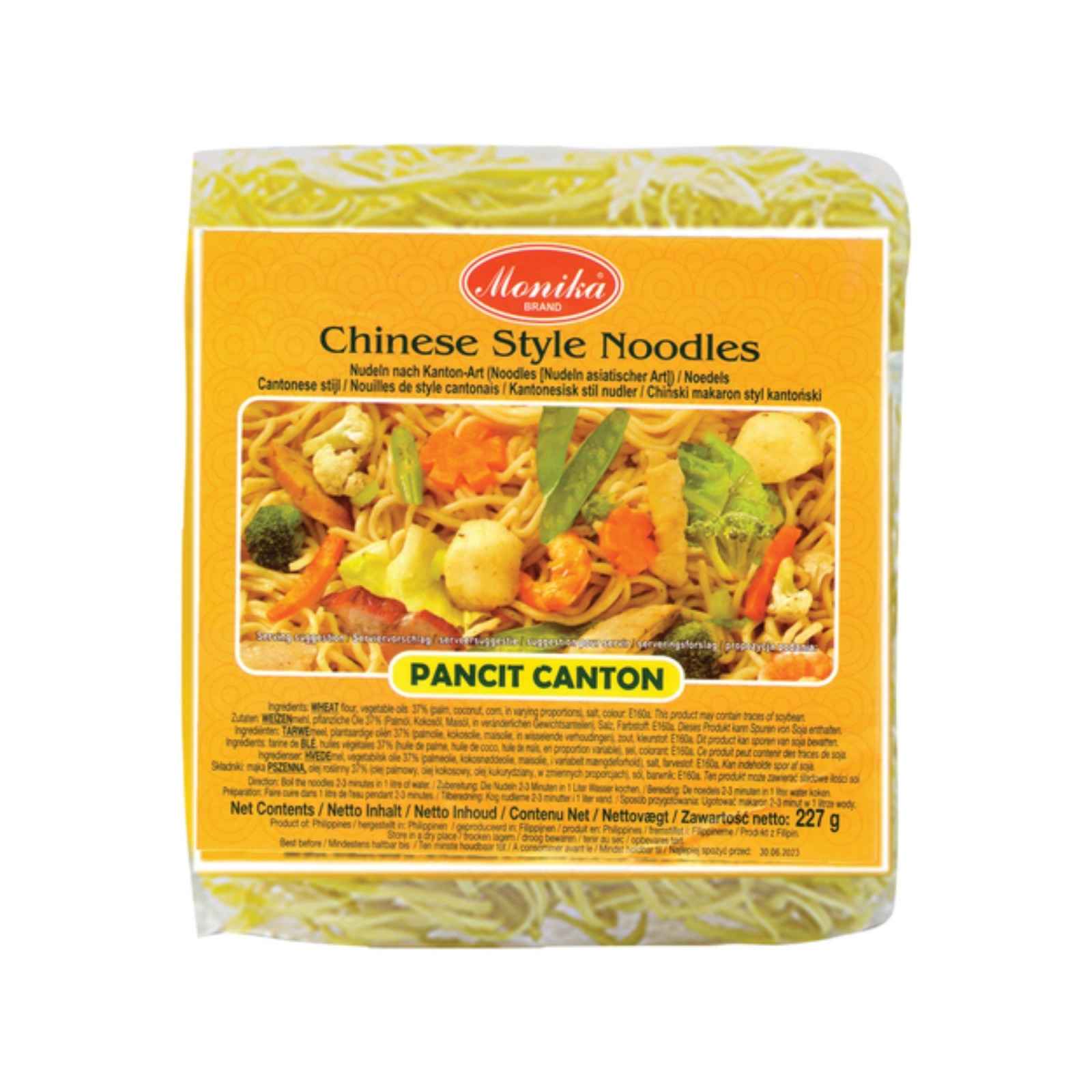MONIKA Pancit Canton MONIKA rezance Pancit Canton 227 g