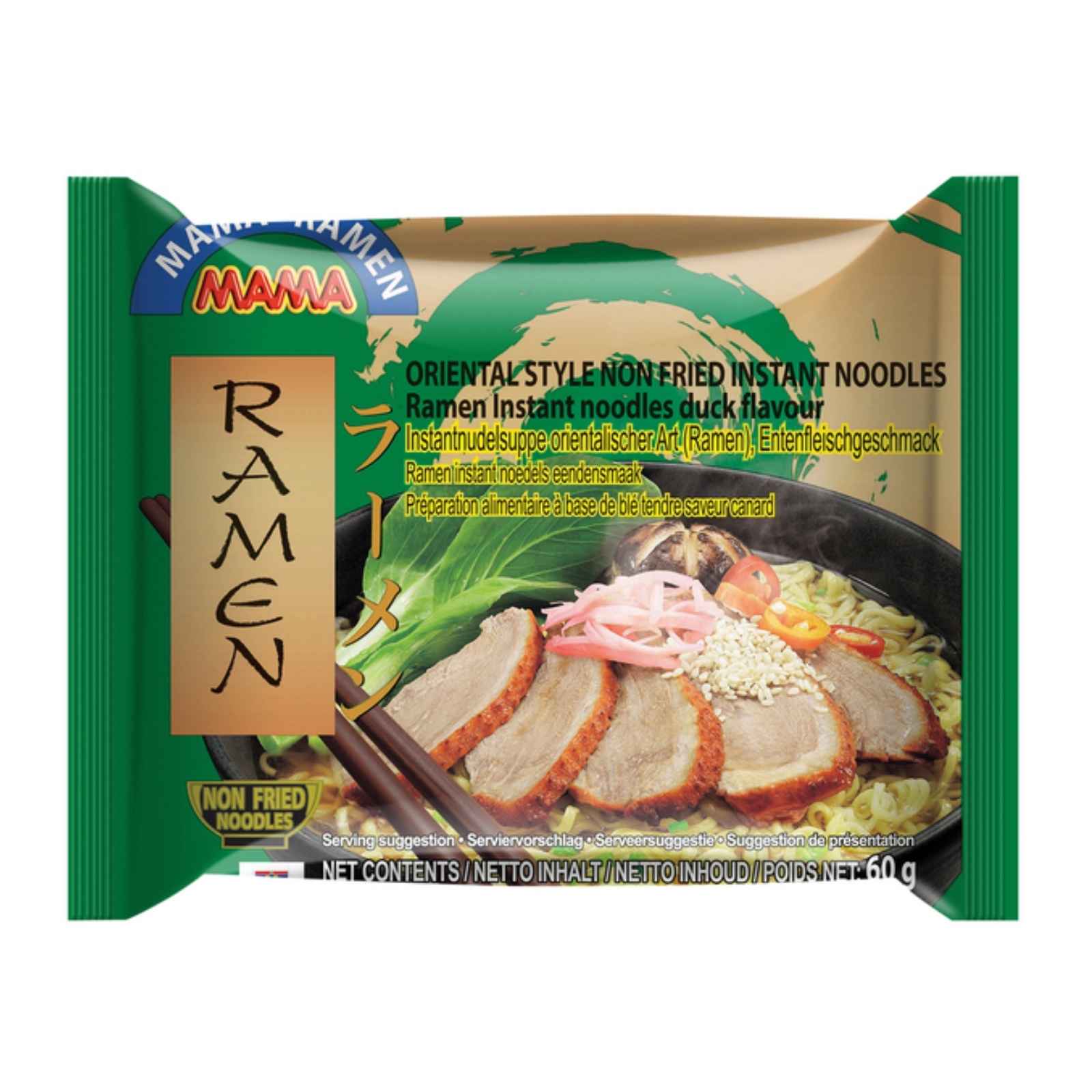 MAMA kačací ramen MAMA ramen rezance s kačacou príchuťou 60 g