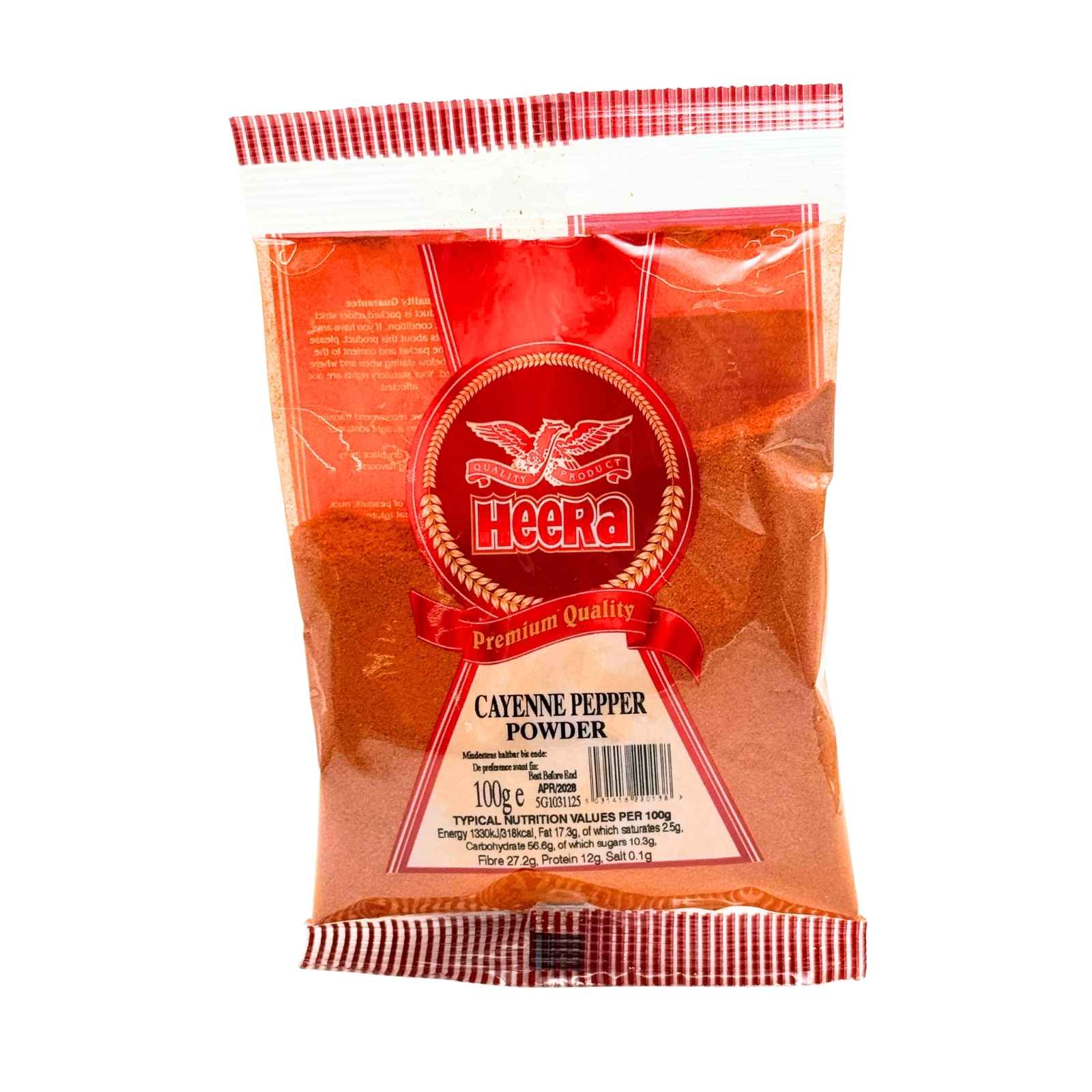 HEERA kajenské korenie HEERA Mleté kajenské korenie 100 g