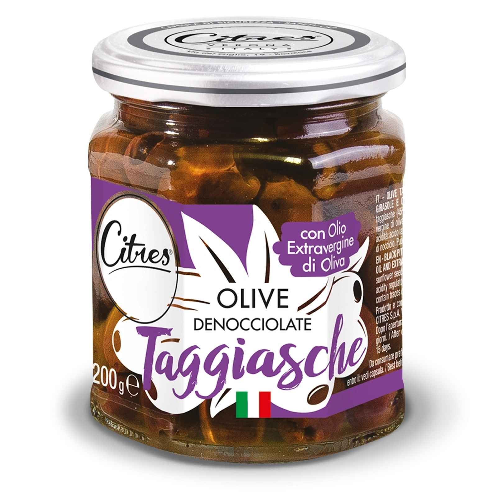 CITRES Olivy Taggiasche CITRES Olivy Taggiasche bez kôstok 200 g
