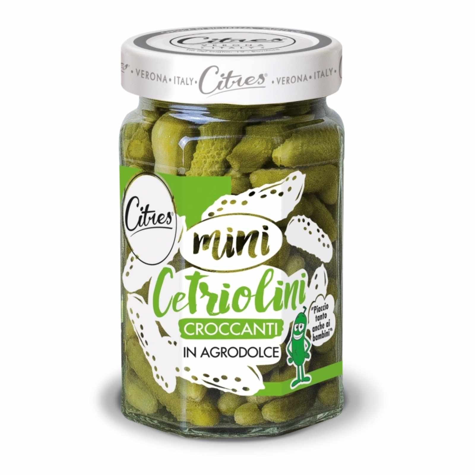 CITRES mini uhorky CITRES Mini chrumkavé uhorky v sladkokyslom náleve