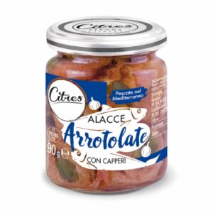 CITRES Marinované ančovičky s kaparami 90 g