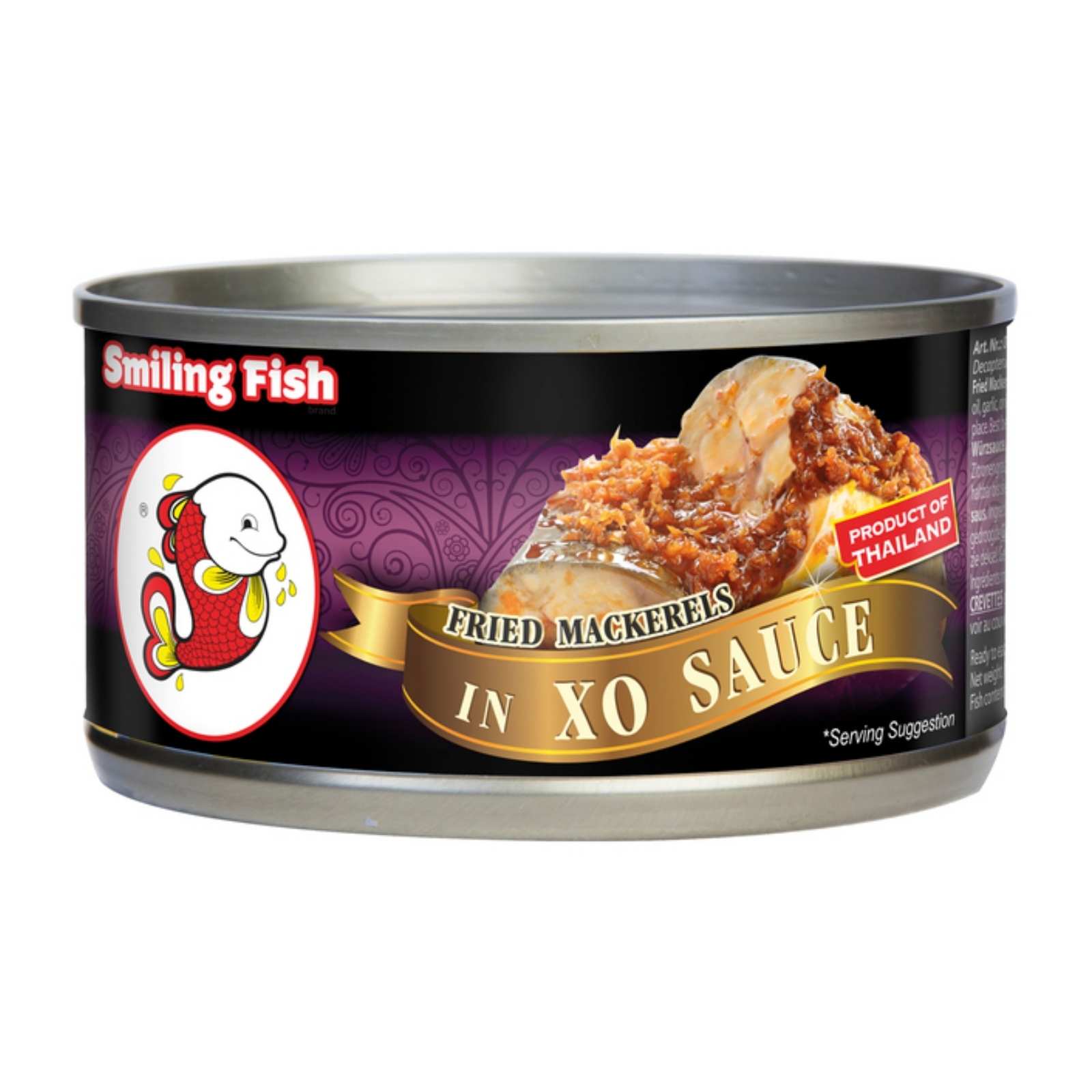 SMILING FISH vyprážaná makrela XO SMILING FISH makrela v XO omáčke 160 g