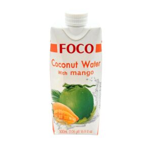 FOCO Kokosová voda s mangom 500 ml
