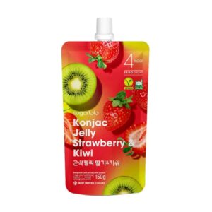 SUGARLOLO Konjakové želé jahoda kiwi 150 g