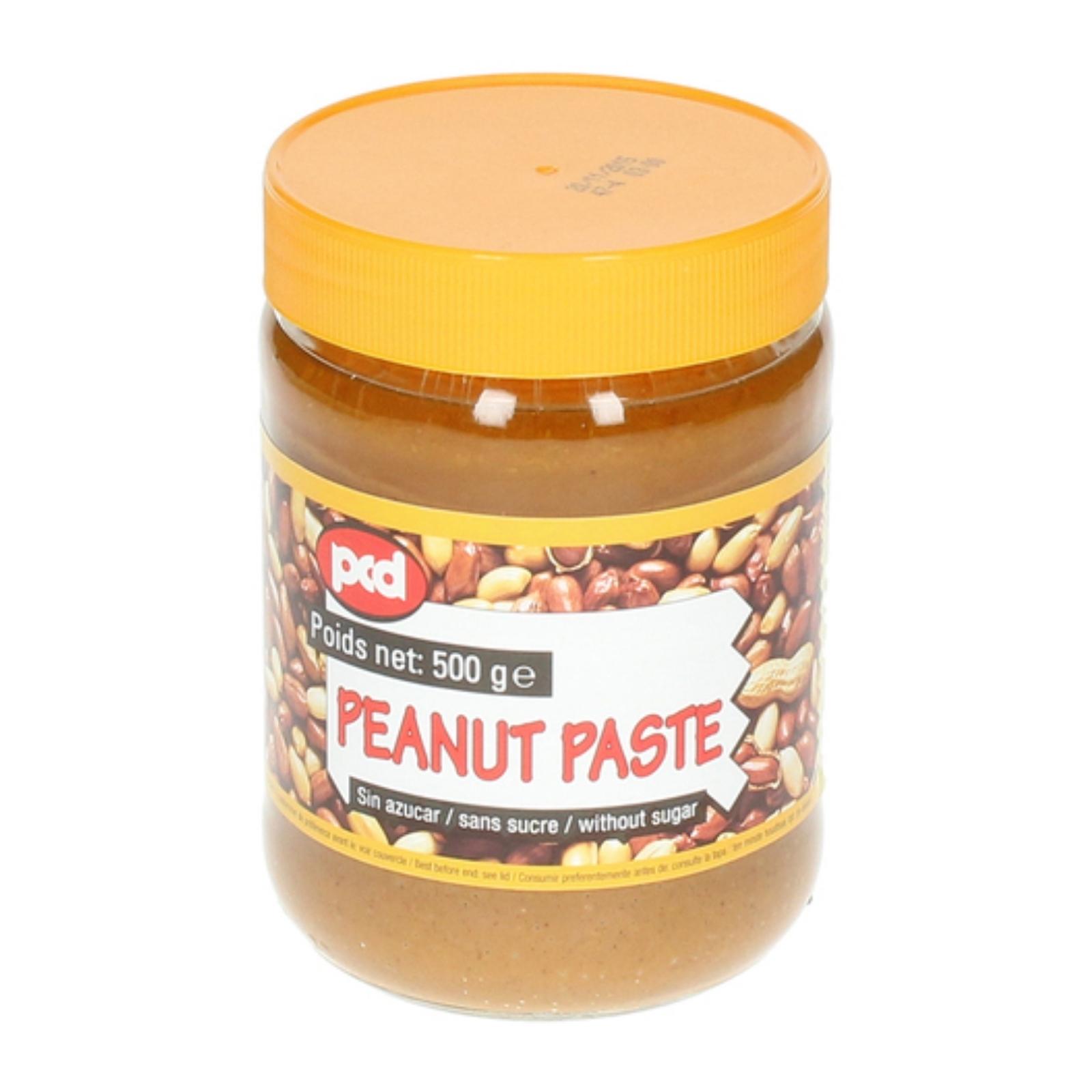 PCD arašidová pasta zo 100 % arašidov PCD arašidová pasta bez cukru 500 g