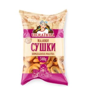 UKRAINKA Kružky Maljutka pšeničné sušky 340 g