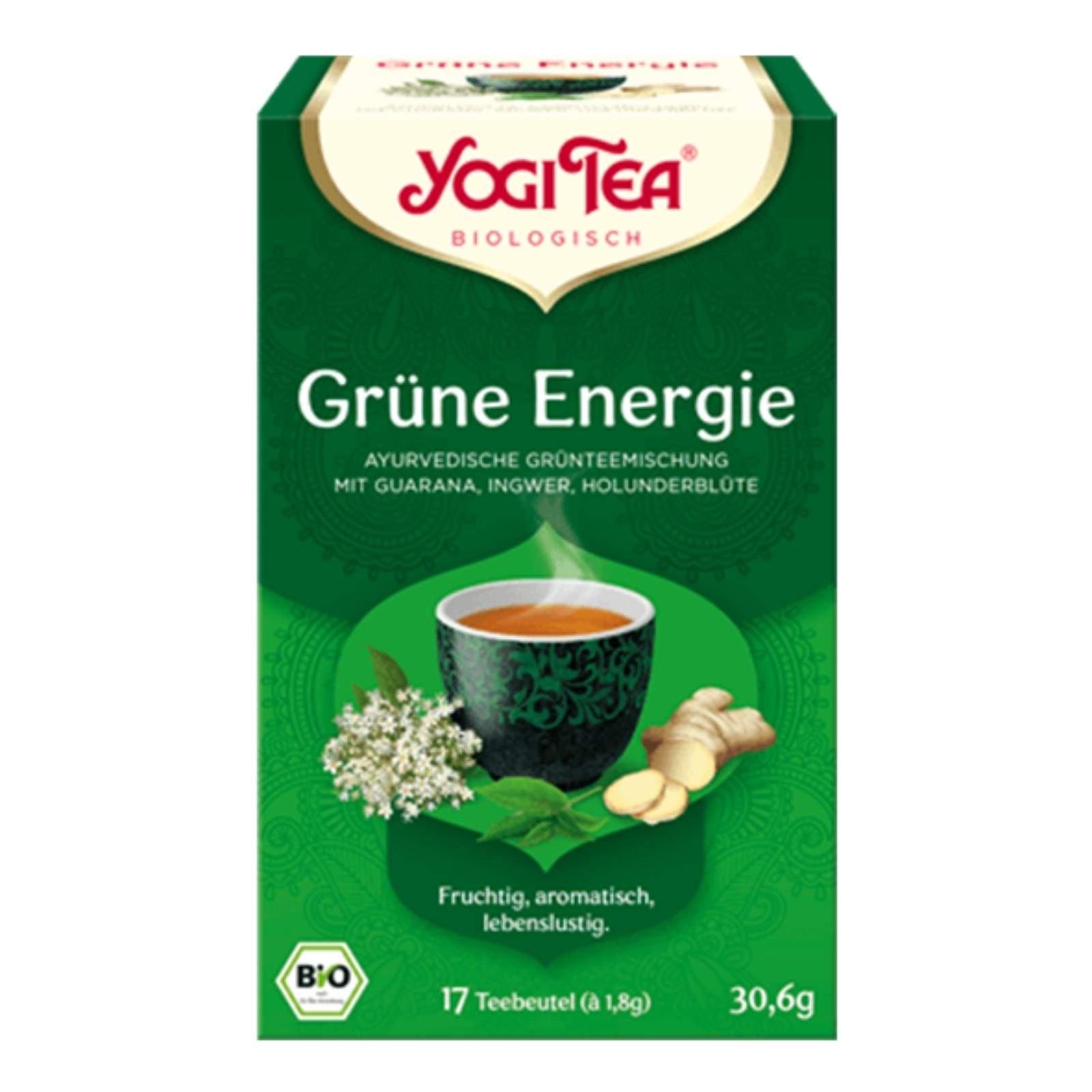 YOGI TEA Green Energy YOGI TEA zelený čaj Green Energy 30,6 g