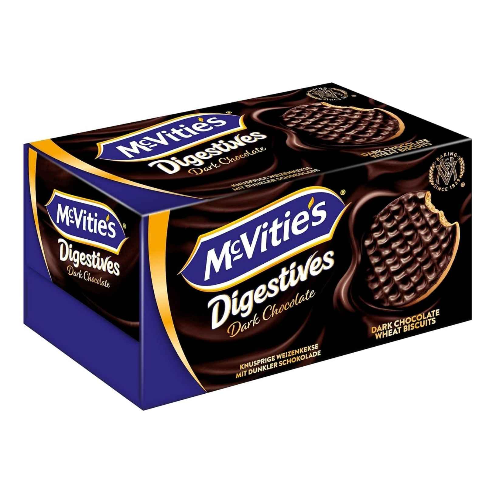 MCVITIE'S Digestives Dark Chocolate MCVITIE'S Digestives s horkou čokoládou 200 g
