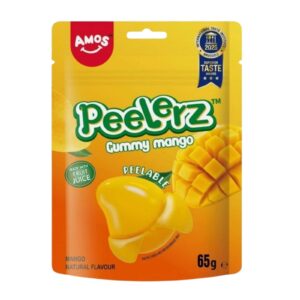AMOS PEELERZ mangové želé bonbóny 65 g
