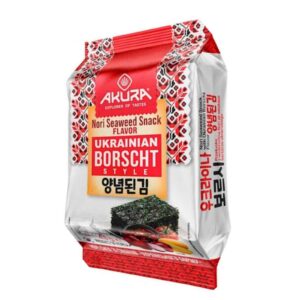 AKURA nori chipsy s príchuťou boršču