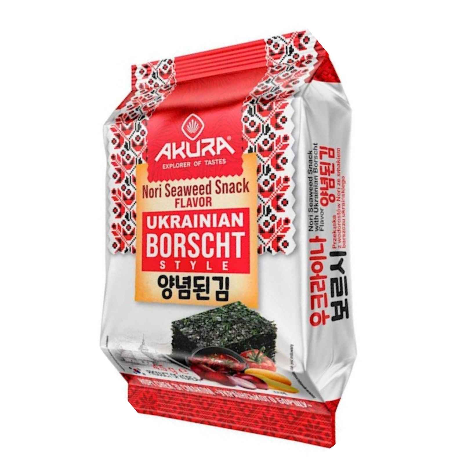 AKURA Nori Boršč AKURA nori chipsy s príchuťou boršču