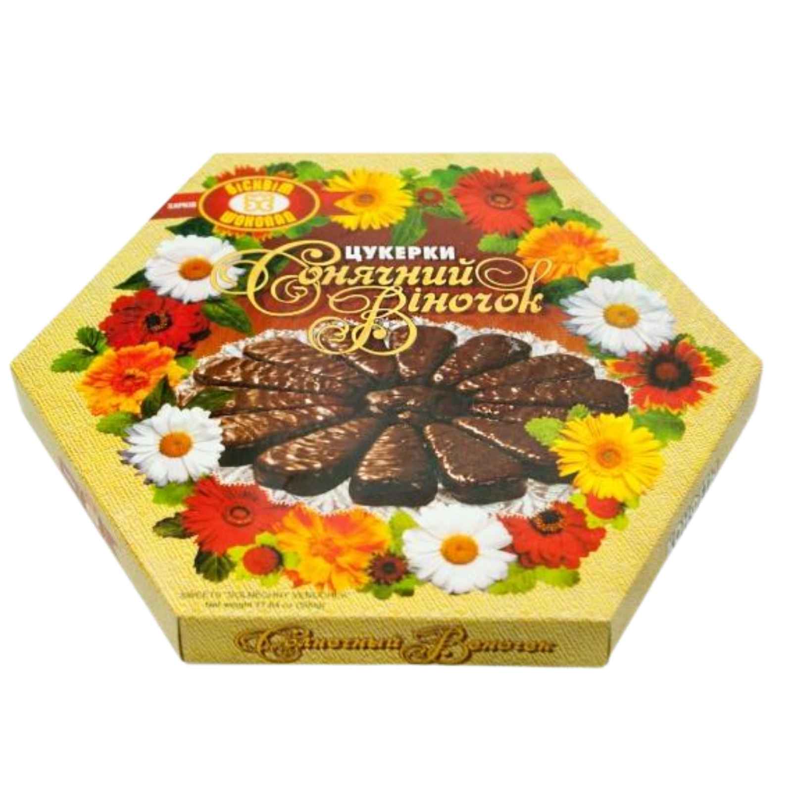 Slnečný venček cukríkyҐ BISKVIT-SHOKOLAD Slnečný venček 500 g