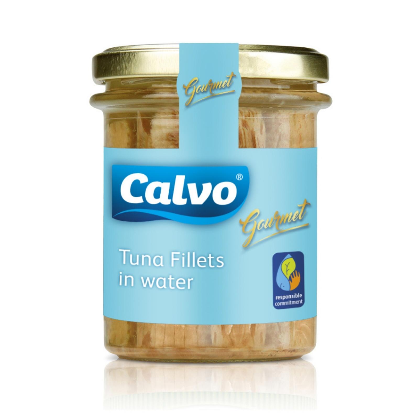 CALVO tuniakové filé CALVO filé z tuniaka vo vlastnej šťave