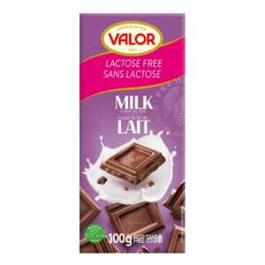 VALOR mliečna čokoláda bez laktózy 100 g