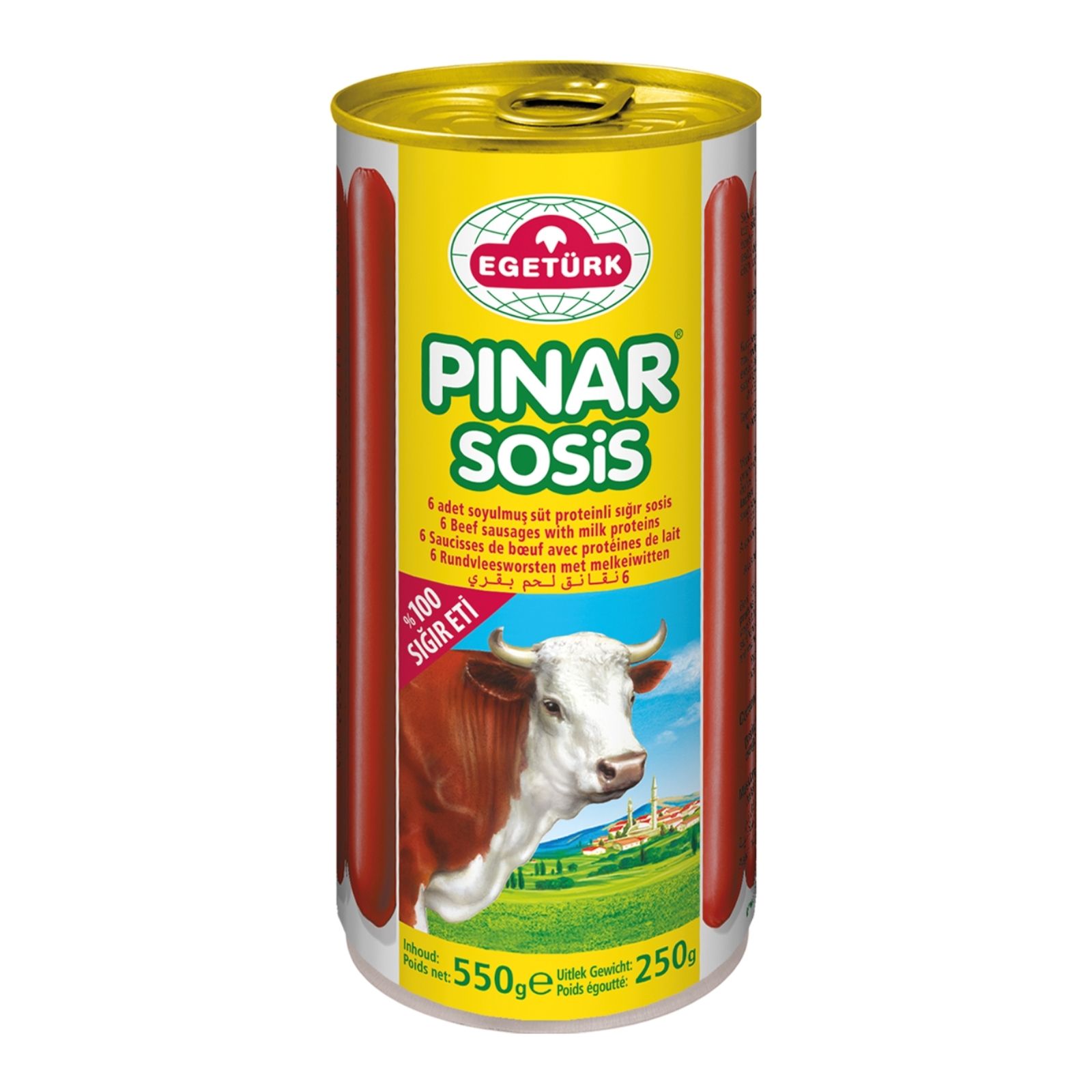 EGETÜRK hovädzie párky EGETÜRK hovädzie párky 250 g HALAL
